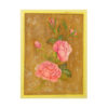 Original Blumenmalerei - Aquarell auf Karton, Rosen von Samira Kazemzadeh