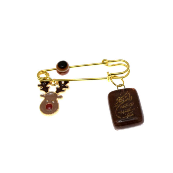 Islamische Sicherheitsnadel-Brosche für Kinder Reh