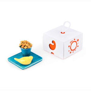 Schatzhaftes persisches handwerkliches Geschenkset Modell Bird