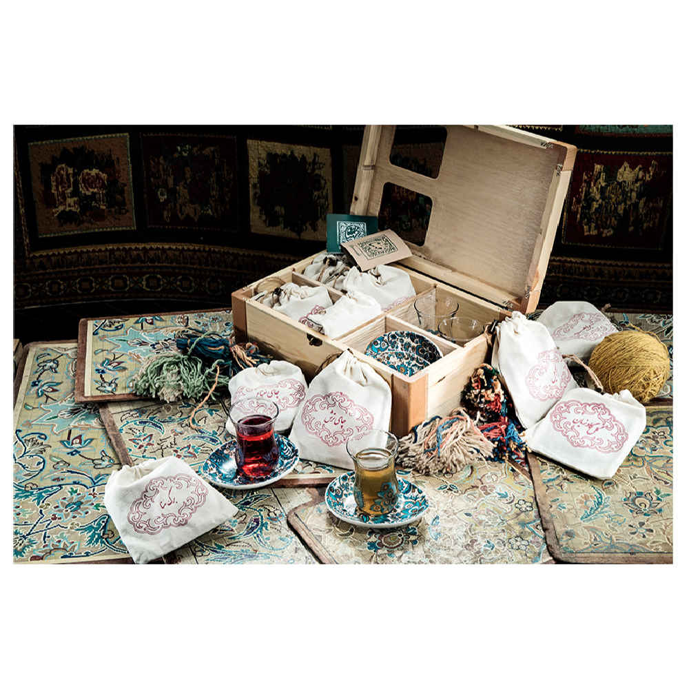 Schatzhaftes persisches handwerkliches Geschenkset Modell Mahnaz