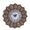 Handgefertigte persische Holzwanduhr - Khatam Intarsienkunst, Razieh
