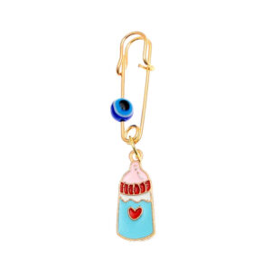 Safety Pin Brooch für Kinder – Babyflaschen-Modell für niedlichen Schutz