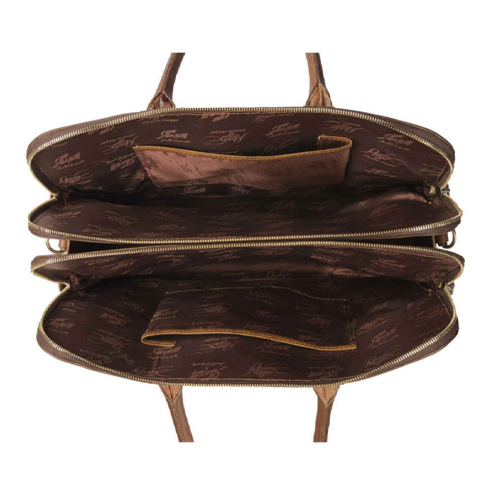 Persische Leder-Aktentasche – Negar Modell