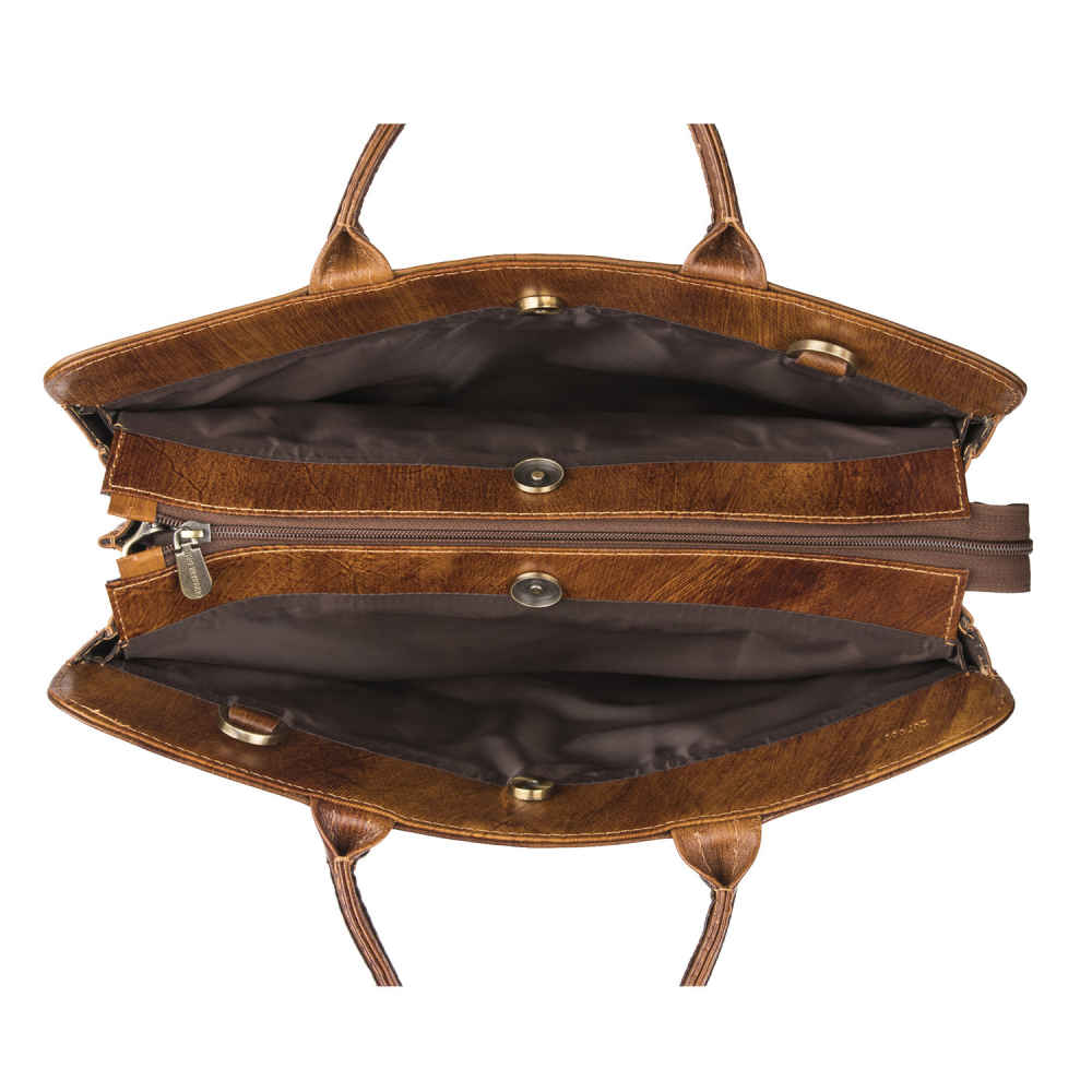 Persische Leder-Aktentasche