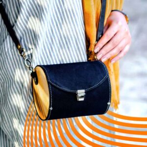 Luxuriöse handgefertigte Leder-Umhängetasche – Pileh Edition