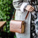 Luxuriöse handgefertigte Leder-Umhängetasche – Sedar Design