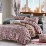 4-teiliges Bettwäsche-Set für Einzelbett – Flower