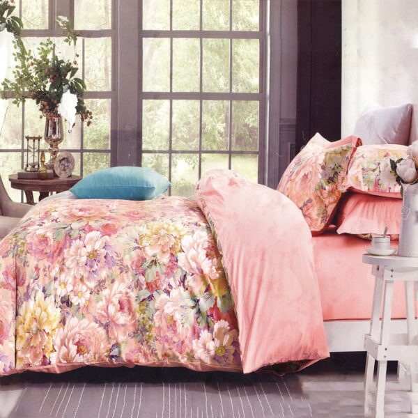 4-teiliges Bettwäsche-Set für Einzelbett – Shima