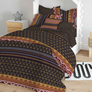 5-teiliges Bettwäsche-Set für Doppelbett – Flora