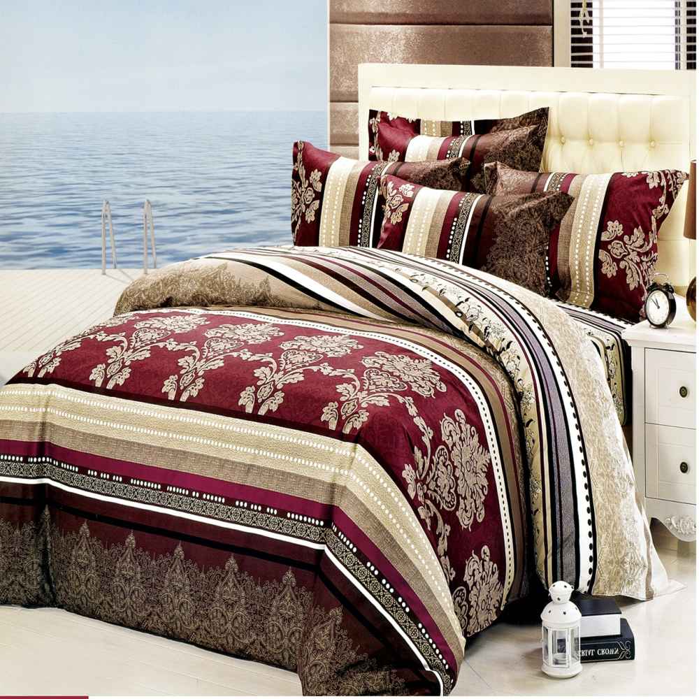 6-teiliges Bettwäsche-Set für Doppelbett – Diamond
