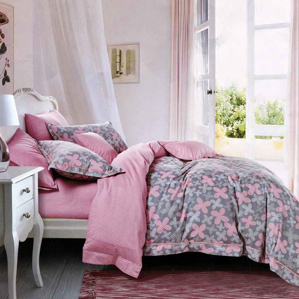 6-teiliges Bettwäsche-Set für Doppelbett – Floris