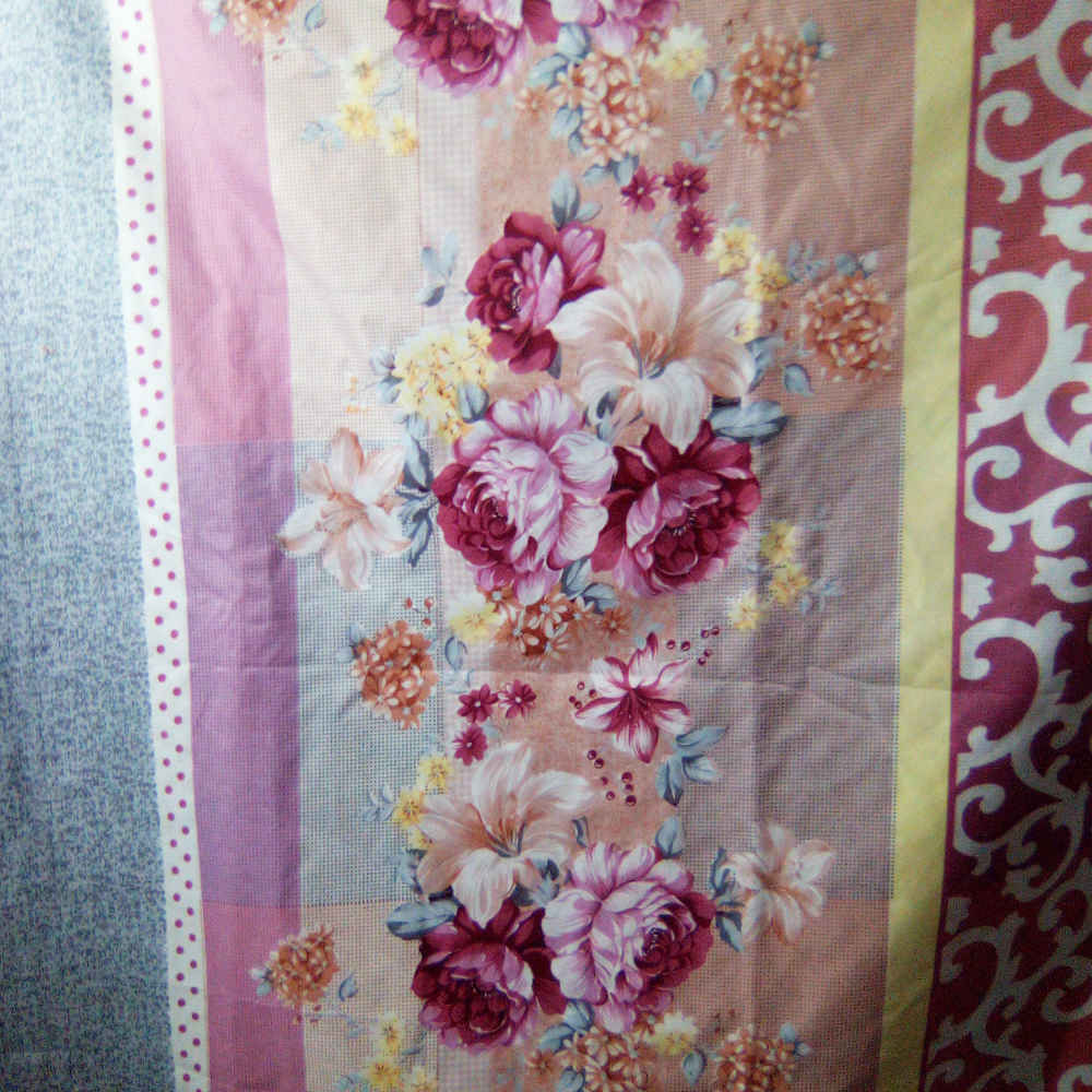 Baumwoll-Bettlaken für Doppelbett – Weich & Langlebig, Flower