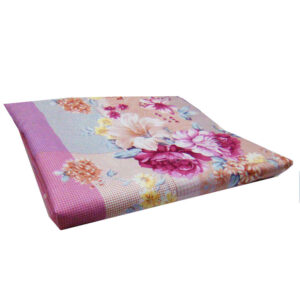 Baumwoll-Bettlaken für Doppelbett – Weich & Langlebig, Flower
