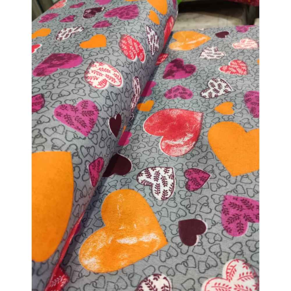 Baumwoll-Bettwäsche für Doppelbett – Sanft & Strapazierfähig, Herz