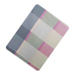 Baumwoll-Bettlaken für Einzelbett – Weich & Langlebig, Checkered