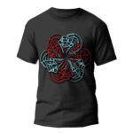 Abstrakte Gesichter T-Shirt – Modell Faces | Künstlerisches Grafikshirt