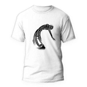 Persisch Inspiriertes T-Shirt Modell Raghs Sama – Elegantes Persisches Tanzmotiv