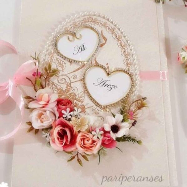 Persisches Hochzeitsnotizbuch Modell Ana