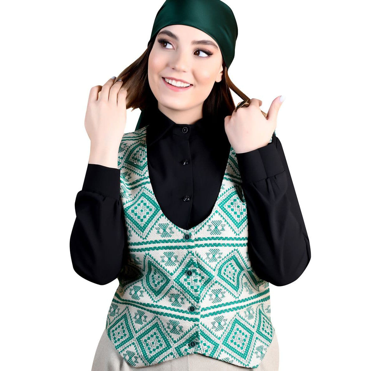 Persische Damenweste Modell Delnaz