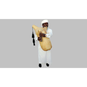 Professionelle arabische Dudelsackhaut Haban/Habbān (nur die Haut)