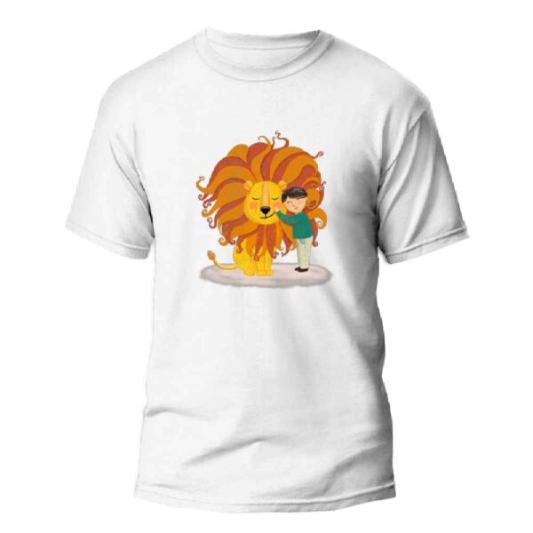 Mythischer Löwe T-Shirt – Modell Lion | Symbolisches Tiermotiv