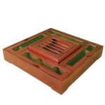 Holz-Teebeutel-Organizer-Box mit Wärmer Arad