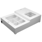 Holz-Teebeutel-Organizer-Box mit Wärmer Baran