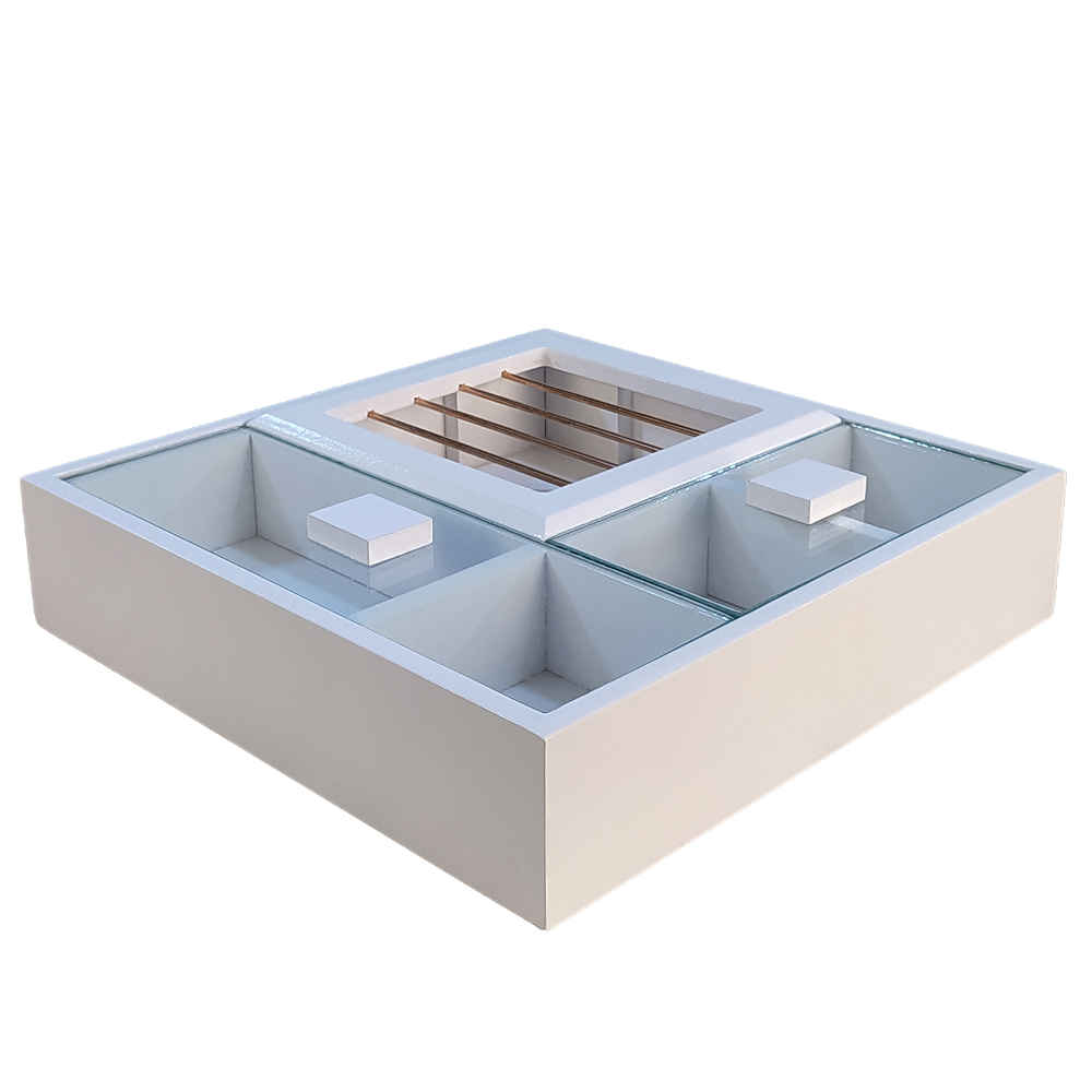 Holz-Teebeutel-Organizer-Box mit Wärmer Maral