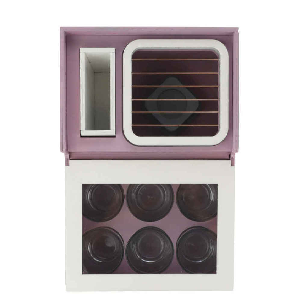 Holz-Teebeutelkästchen mit Teewärmer Toranj