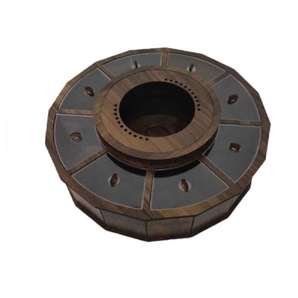 Holz-Teebeutelkästchen mit Teewärmer Yas