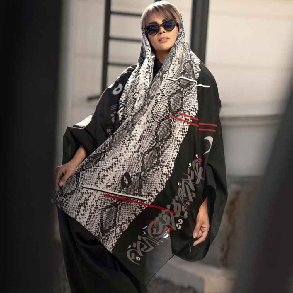 Persischer Bedruckter Schal Künstlerisch und Leicht Ganji