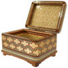 Handgefertigte Holz-Schmuckbox mit persischem Khatam-Design - Rana