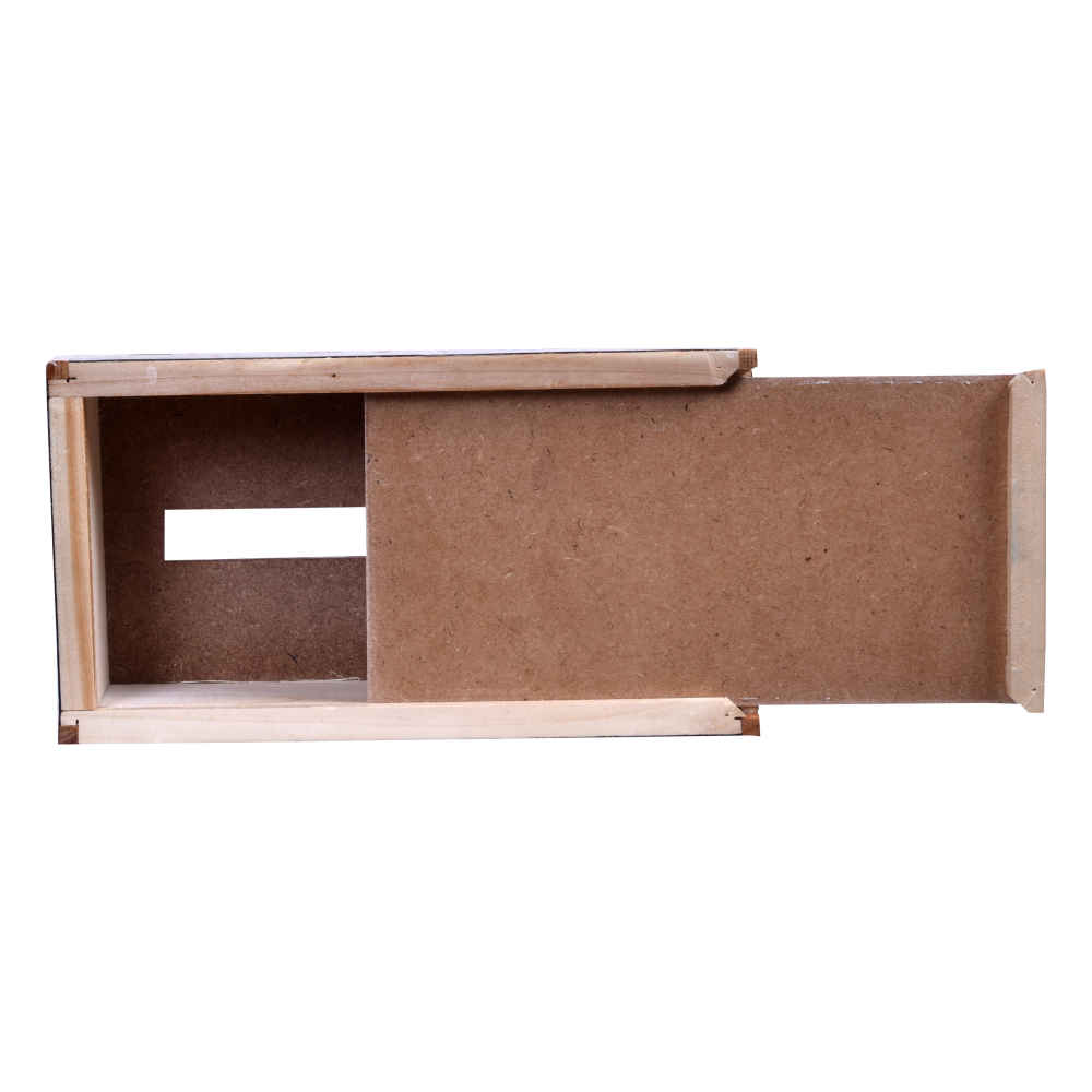 Handgefertigte persische Holz-Taschentuchbox – Khatamkari Bita