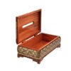 Handgefertigte persische Holz-Taschentuchbox – Khatamkari Shabnam