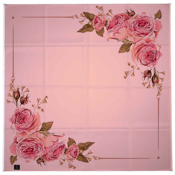 Blumenschal für Damen – Luxus und Lebendiges Rosen-Design