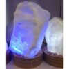 Persische Glow-Salzklemme - Handgefertigt mit Holzsockel (Almas-Modell)
