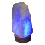 Persische Glow-Salzklemme – Handgefertigt mit Holzsockel (Almas-Modell)