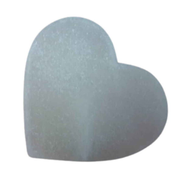 Herzförmige Salzkugel - Handgefertigtes Design