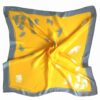 Seiden-Mini-Halstuch für Damen - Künstlerischer Druck Luxuriöses & Lebhaftes Design Azadi