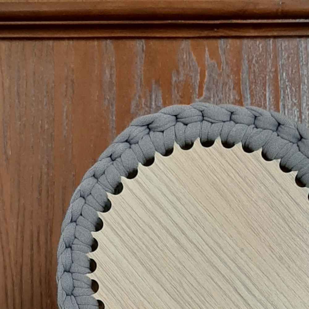 Set aus 3 Häkel-Aufbewahrungskörben Garn Modell Joghd