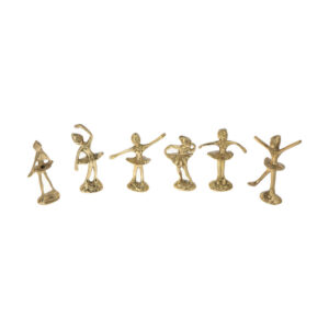 Set aus 6 realistischen Ballerina-Figuren – Elegante Ballett-Tänzerin