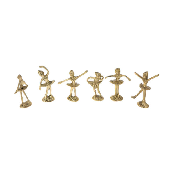 Set aus 6 realistischen Ballerina-Figuren - Elegante Ballett-Tänzerin