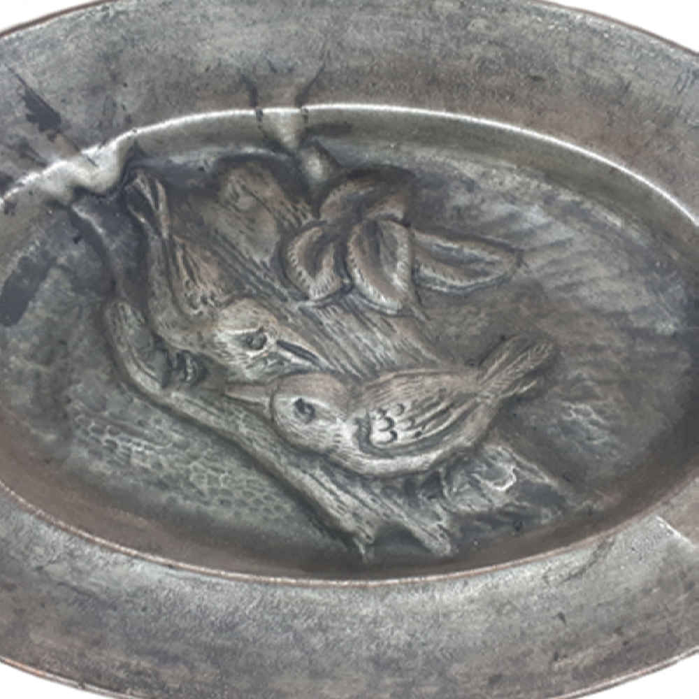 Dekoratives Kupfertablett, handgraviert mit persischem Kunsthandwerk und Barjasteh-Design