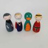 Handgefertigte Holz-Peg-Puppen - Game of Thrones | Individuelle Fantasy-Charaktere