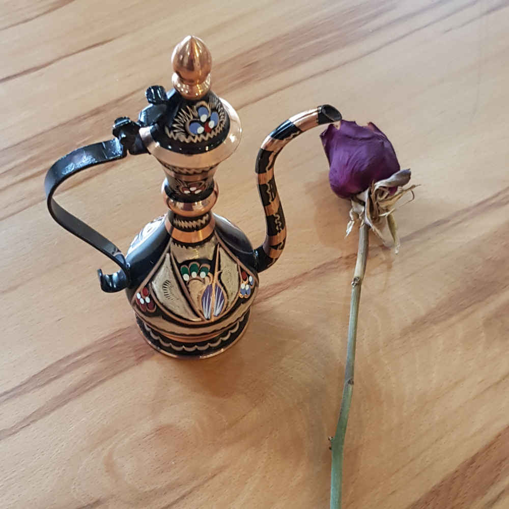 Persischer Kupfer-Rosewater-Sprenger Modell Sayeh