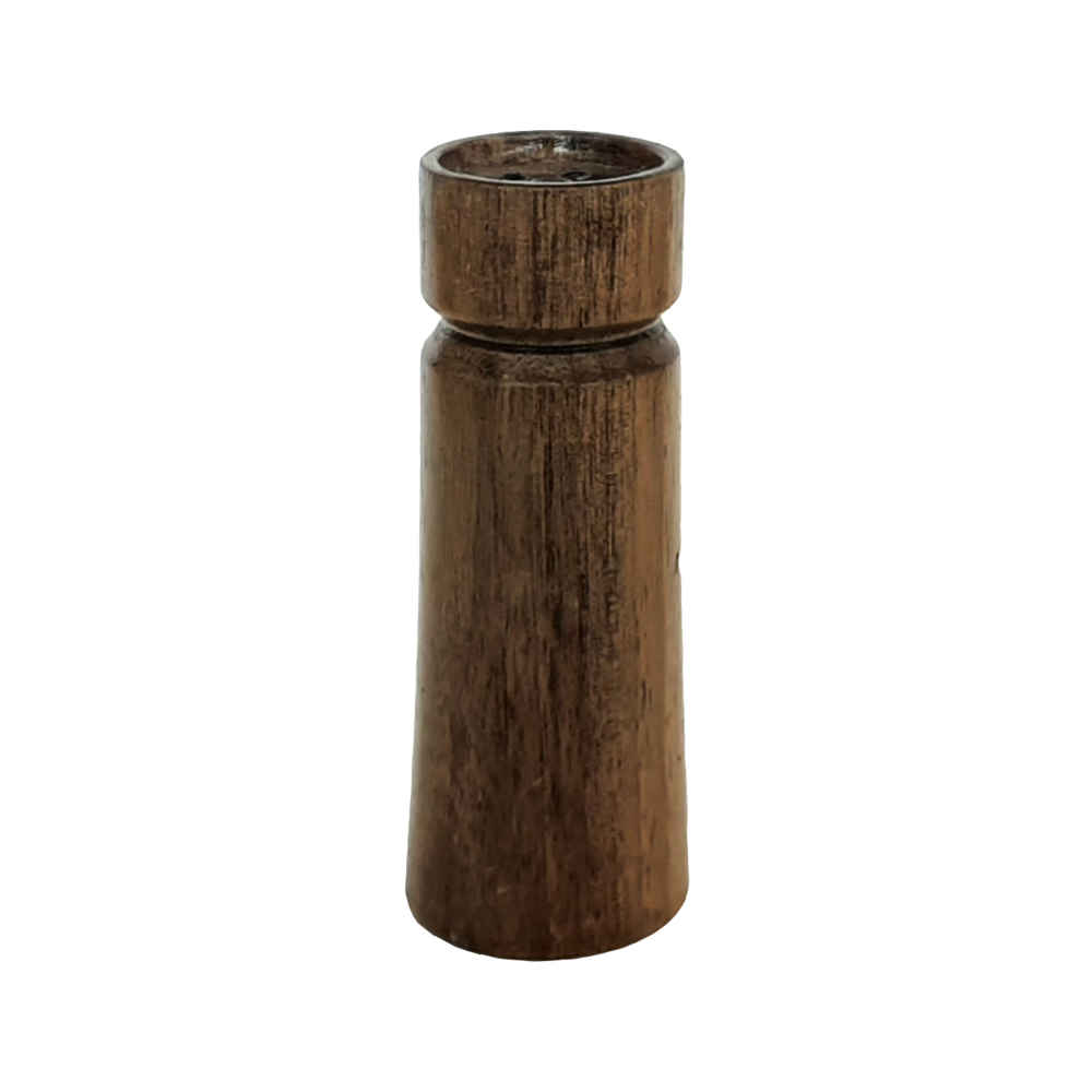 Set aus Holz Salz- und Pfefferstreuern Dina (x3)