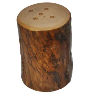 Set aus Holz Salz- und Pfefferstreuern Elena (x3)
