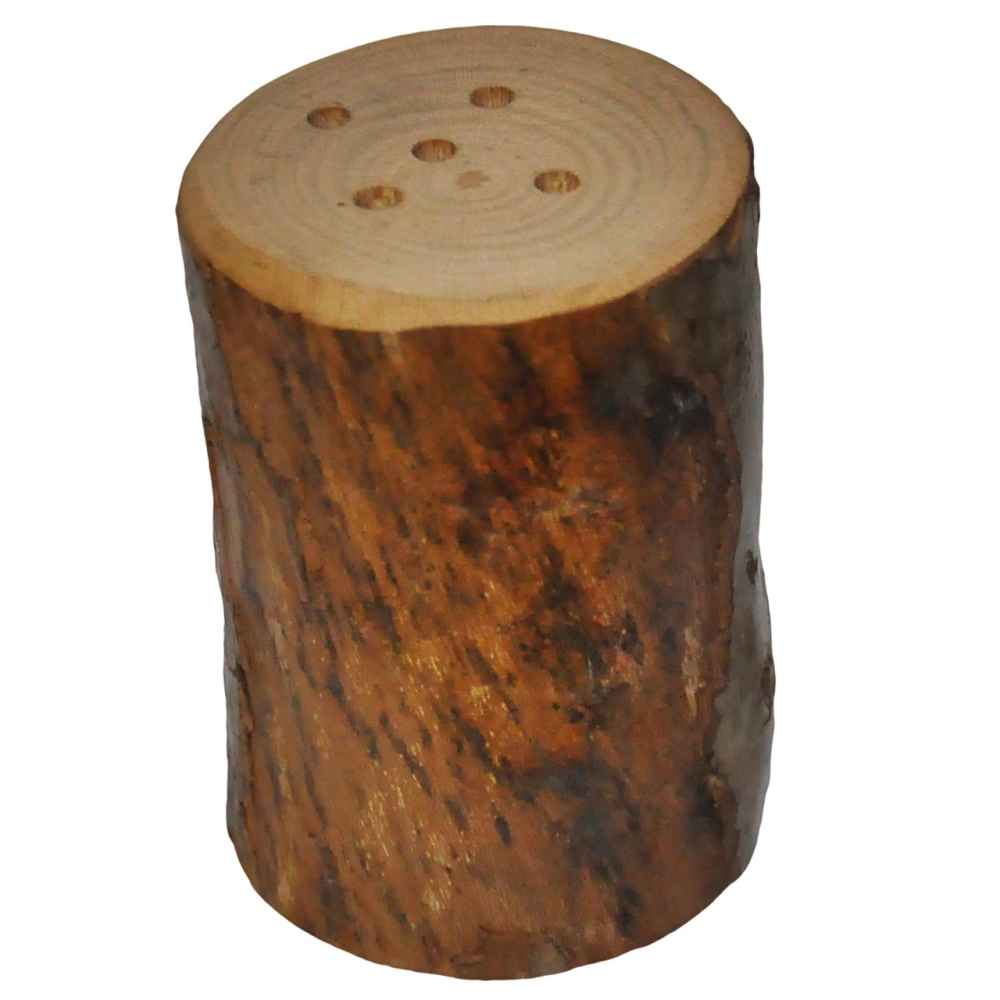 Set aus Holz Salz- und Pfefferstreuern Elena (x3)