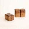 Set aus Holz Salz- und Pfefferstreuern Hamta