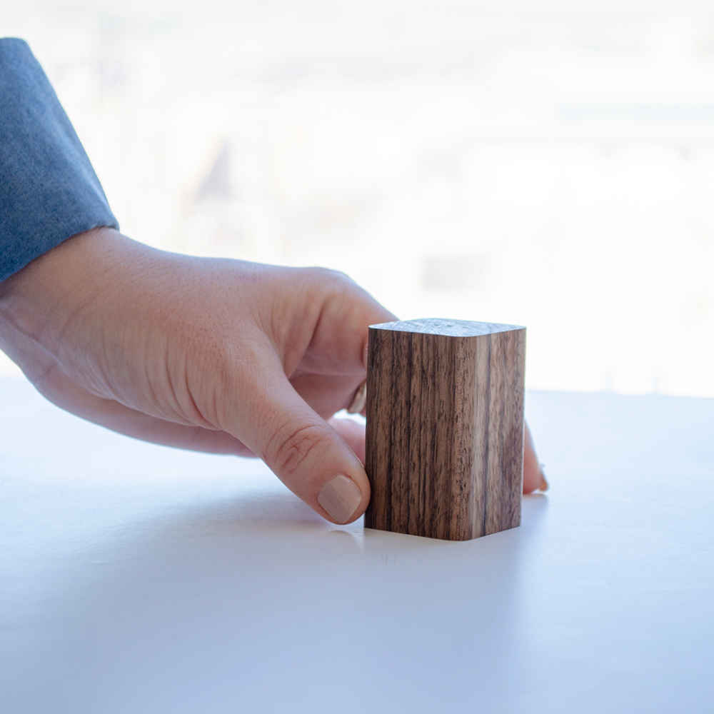 Set aus Holz Salz- und Pfefferstreuern Reyhan